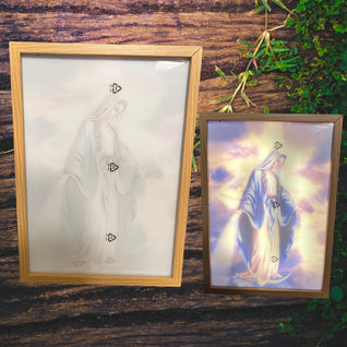Illuminated Jesus Art Frame